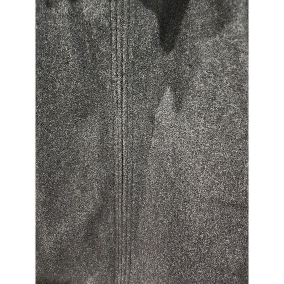 Vintage Gap Bomber Jacket Men’s Large Gray Wool Blend Full Zip Pockets Y2K - Picture 7 of 15